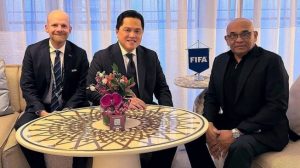 Setelah bertemu dengan AFC, Erick Thohir pastikan pertandingan Timnas Indonesia vs Bahrain akan berlangsung di GBK