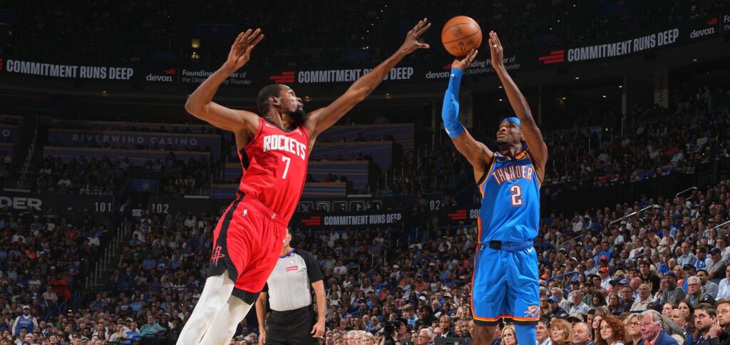 Thunder Menang 2OT Atas Rockets di Malam Perayaan Juara