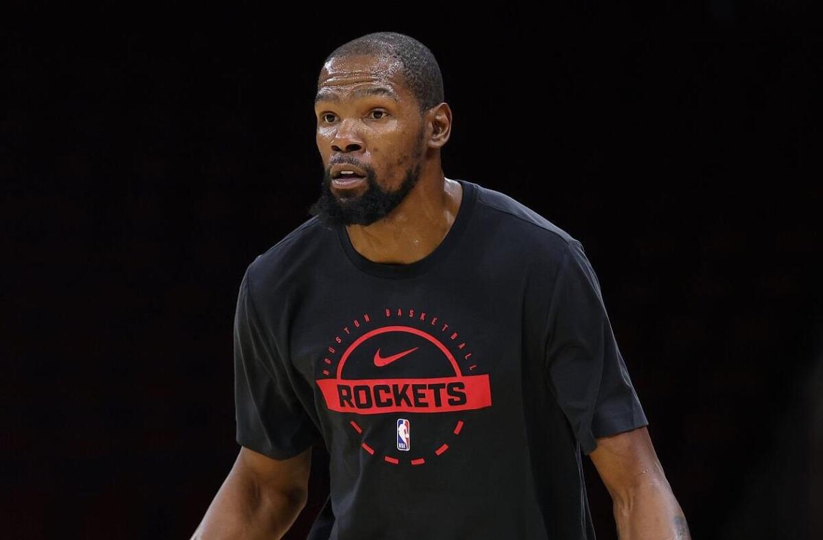 Kevin Durant Akan Dimainkan Melawan Utah Jazz di Houston