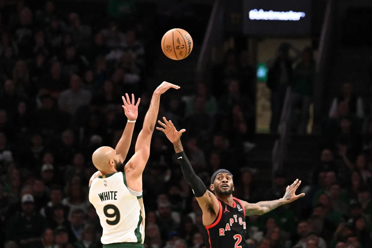 Boston Celtics Tahan Raptors Raih Lima Kemenangan Beruntun