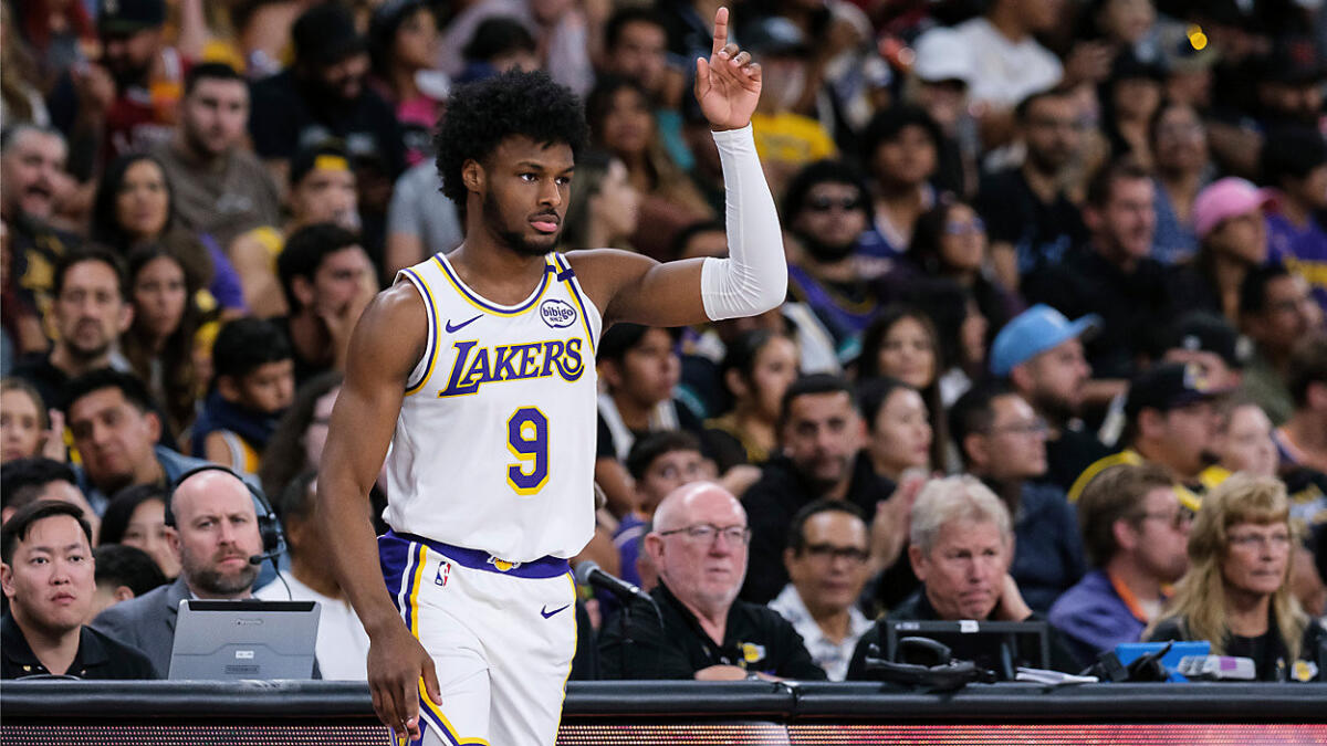 Lakers Panggil Bronny James Usai Luka Doncic Cedera