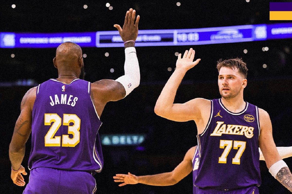Luka Doncic Antar Lakers ke Kemenangan Beruntun ke-7